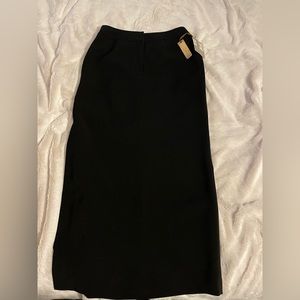 CALSON MIDI BLACK SKIRT